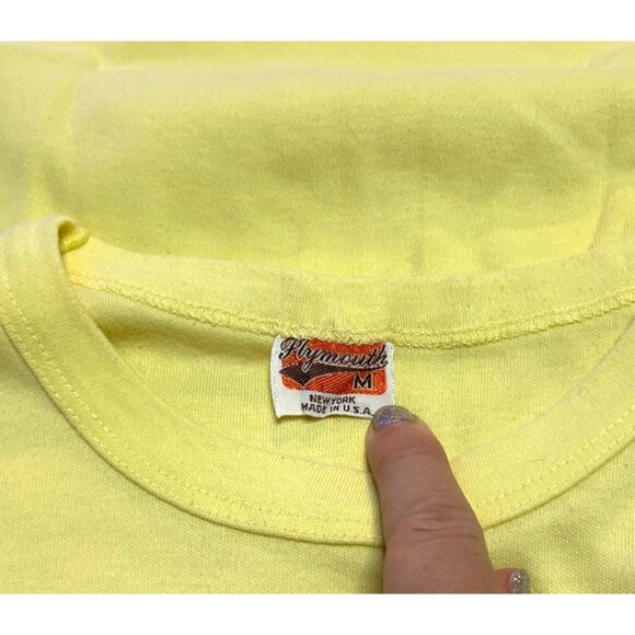 Vintage 1980 TEP Inc Teacher Yellow T Shirt XXS Elementary Educator Retro - Picture 5 of 6